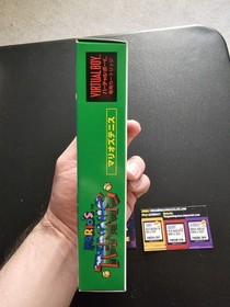 MARIO'S TENNIS Mario Virtual Boy Nintendo Japan Version. Complete CIB #3