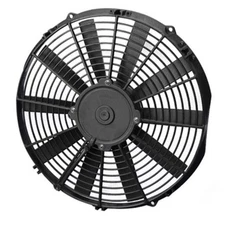 Spal Cooling Fan 30100398; Low Profile Straight Blade 13 in. Electric, Puller