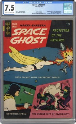 Space Ghost #1 CGC 7.5 1966 4579125022
