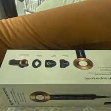 Dyson Supersonic Professional Hair Dryer Blue Copper with Diffuser Attachments