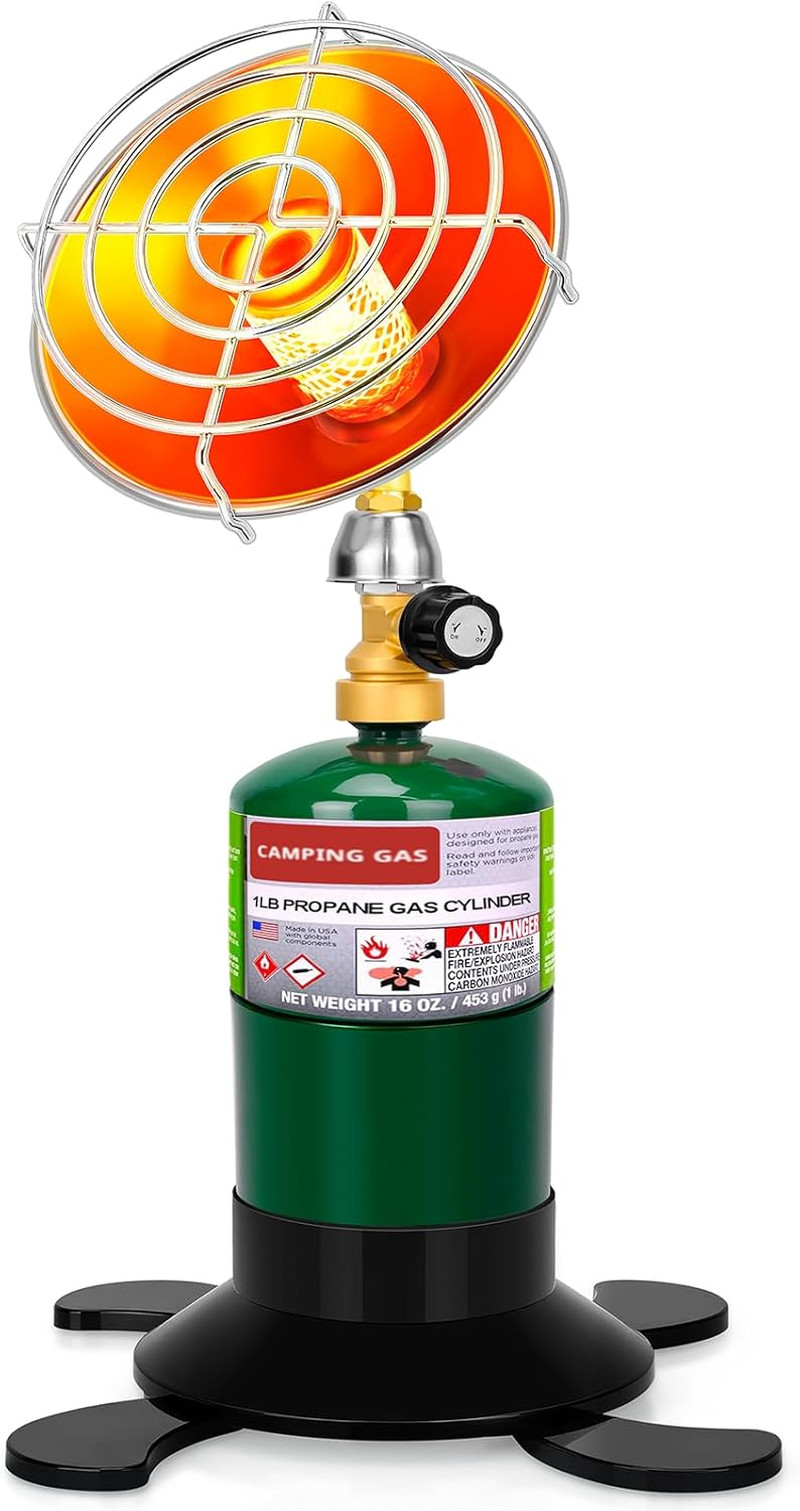 For Camping, Outdoor Small Space Patio Heater With Contr
