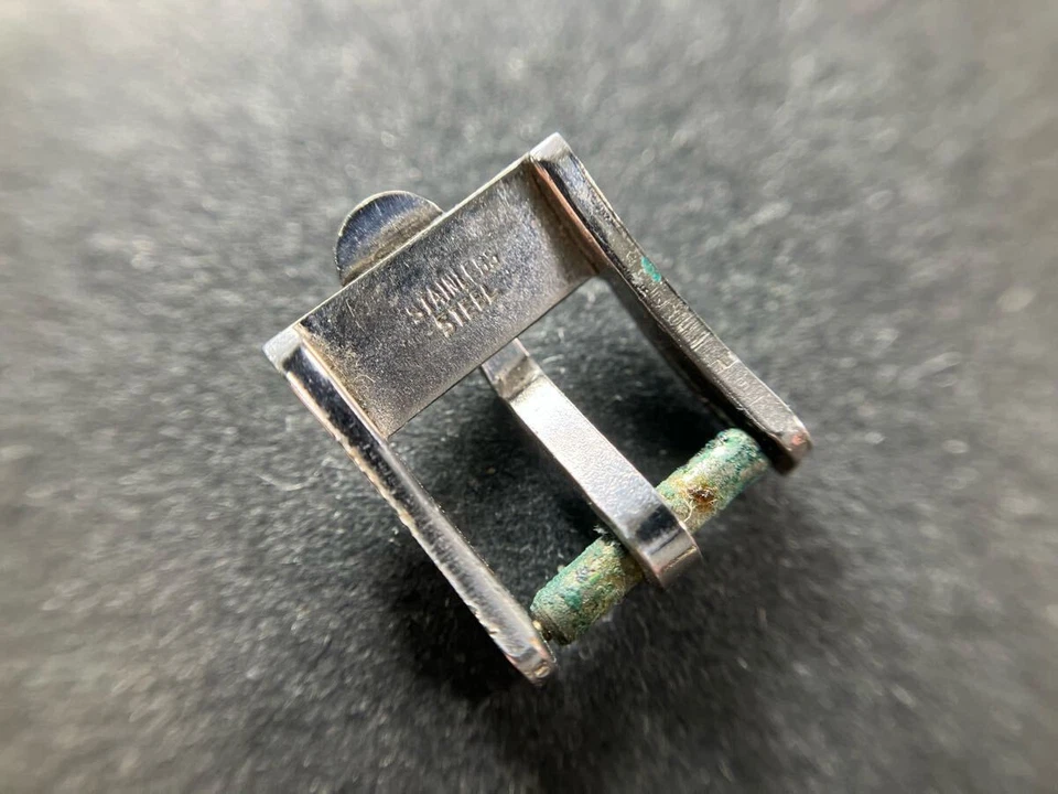 Genuino IWC Schaffhausen 9 mm Hebilla de pasador de colección Old International #507 Foto 2 de 3