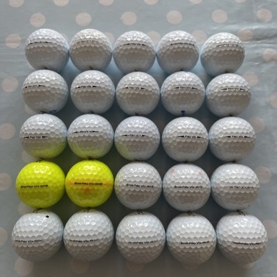 25 Titleist Pro V1x gemischte Modell Pearl/A Klasse Golfbälle