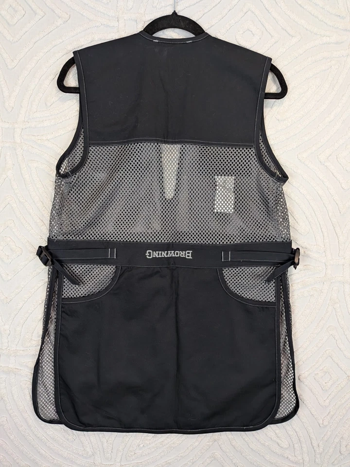 Browning Jr Trapper Creek Mesh Shooting Vest Size Youth L Reactor G3 Hunting - Image 4 of 4