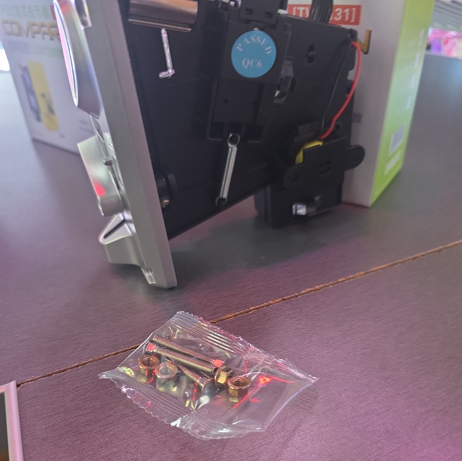 2 Pack TW-131 Coin Acceptor Comparator Vending Machines Arcade Cabiets New 2pk