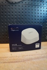  B Amazon eero 6 Dual-Band Mesh Wi-Fi 6 Router N010001 White in Box