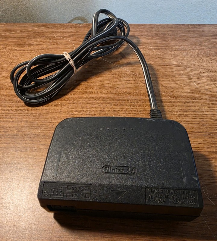 Genuine Nintendo 64 N64 Official Power Supply NUS-002  OEM
