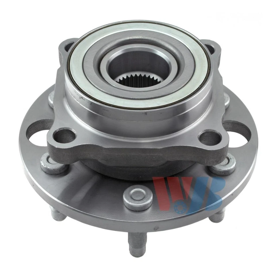 Rolamento de roda traseira e conjunto de cubo WJB para Chevrolet Silverado 1500 2002-2005 - Imagem 3 de 3