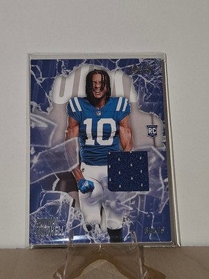 ADONAI MITCHELL 2024 PANINI ABSOLUTE FOOTBALL JERSEY RELIC CARD #RF-AML