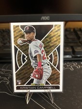 Kristian Campbell 2025 Topps Update Series - Topps Black Gold #BG-2 (RC)