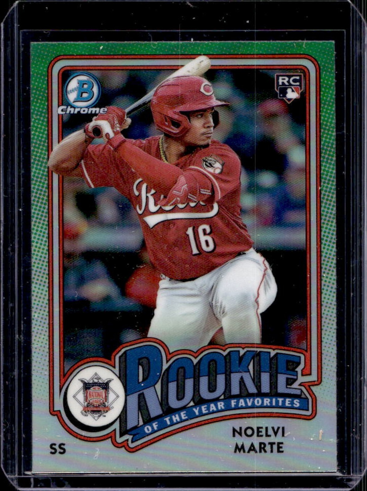 2024 Bowman Noelvi Marte Rookie of the Year Favorites RC Rookie #ROY-4 Reds