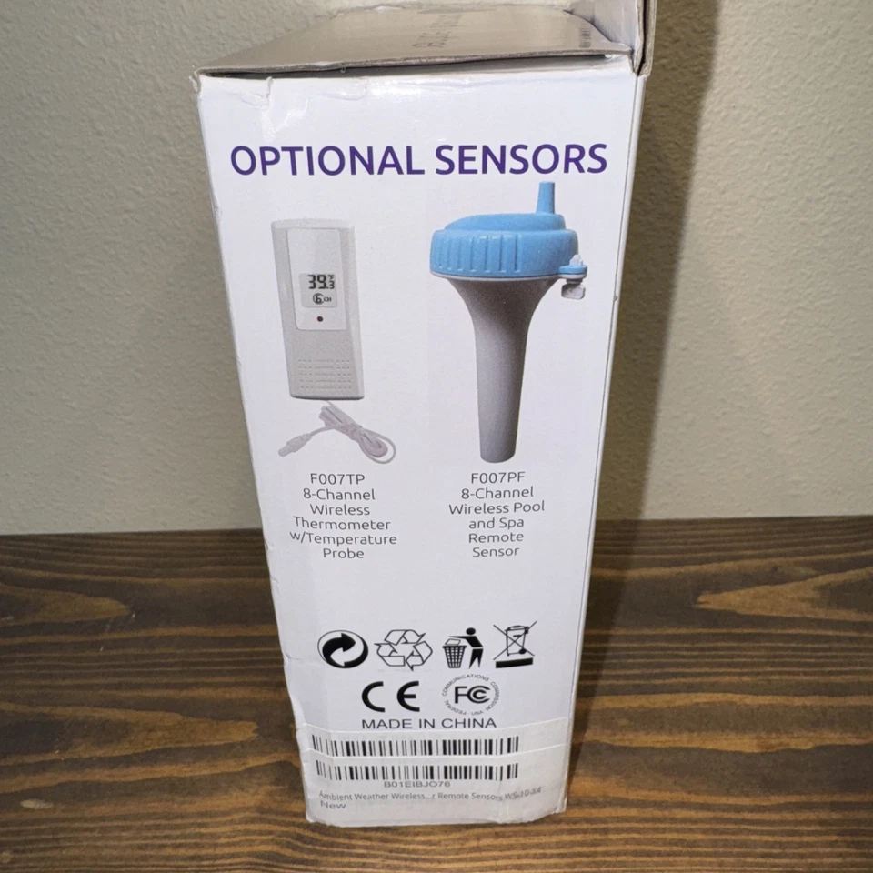 WS-10-X4 Wireless Indoor/Outdoor 8 Channel Thermo-Hygrometer with Four Remote... - Image 2 of 4