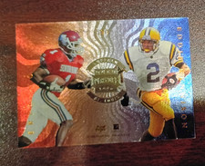 1996 Absolute Quad #33 Eddie George/Marvin Harrison/Eric Moulds/Kennison Rookie