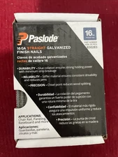 Paslode Finishing Nail 650283 Straight 16 Gauge 2000 per Box 1- 1/2 inch NEW