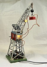 Märklin Kran 451 G, vollständig, OVP, Original Anleitung, analog, topp Zustand