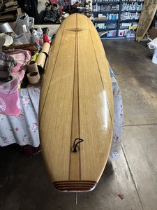 GORGEOUS 9'4" YATER WOOD VENEER SURFTECH SURFBOARD