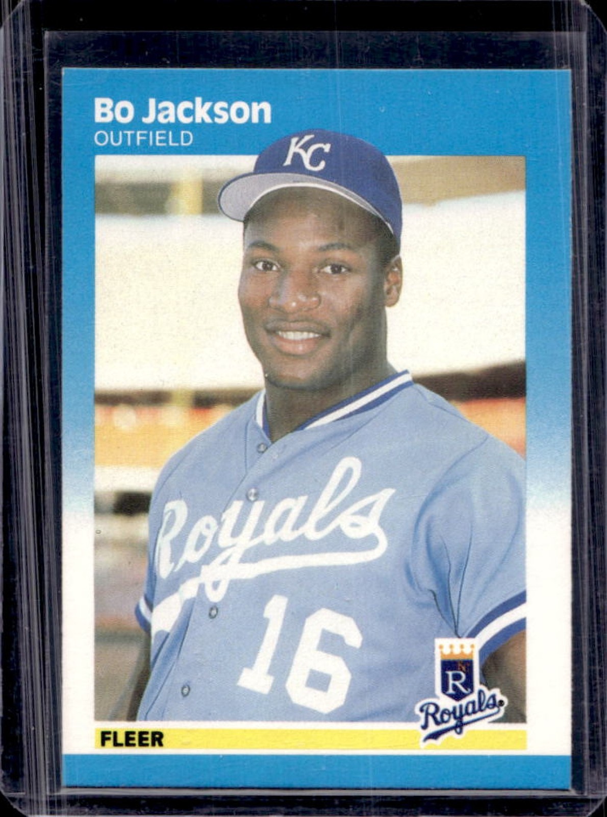 1987 Fleer Bo Jackson Rookie RC #369 Royals