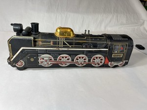 Vintage Modern Toys Tin Steam Locomotive Battery Op Made in Japan No. D5139