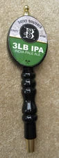 Saint Boniface 3LB IPA India Pale Ale Craft Beer Pub 2 Sided Tap Handle Micro