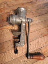 Vintage Keystone #30 Meat Grinder Made In the USA Cast Iron C.I. Co Boyertown PA