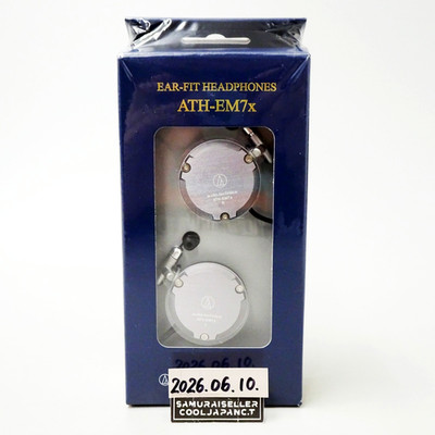 Audio-Technica ATH-EM7 X Silver Model Persona 3 Earphone EM7X from