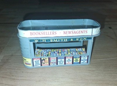 W.H. Smith Son Master Models Bookstall Kiosk Gray Stickers Plastic