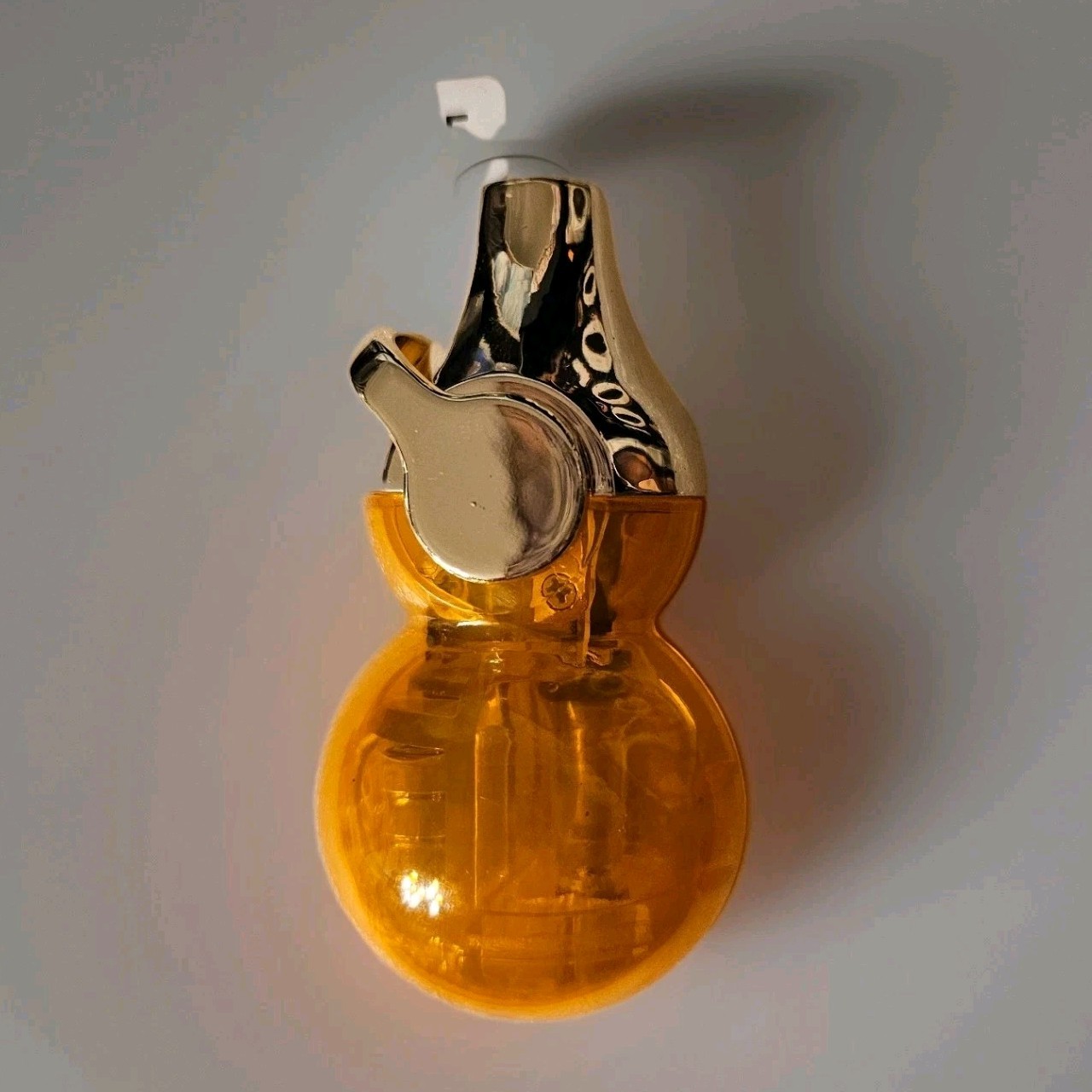 Windproof Torch Lighter, Orange Color With Flashing Lights When Ignites