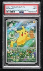 Pikachu (Paldea Adventure Chest) Holo Pokémon Scarlet & Violet Black Star PSA 9