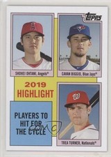 2020 Throwback Thursday #TBT Online Exclusive Shohei Ohtani Cavan Biggio o2h