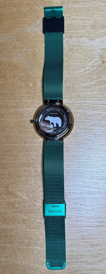 Bering Herren Uhr Solar Grün - Bild 2 von 4