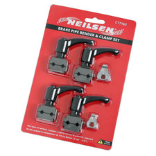 Brake Pipe Bender / Clamp Tool Set Brake Line Bending 4.75 to 6mm (3/16"-1/4")