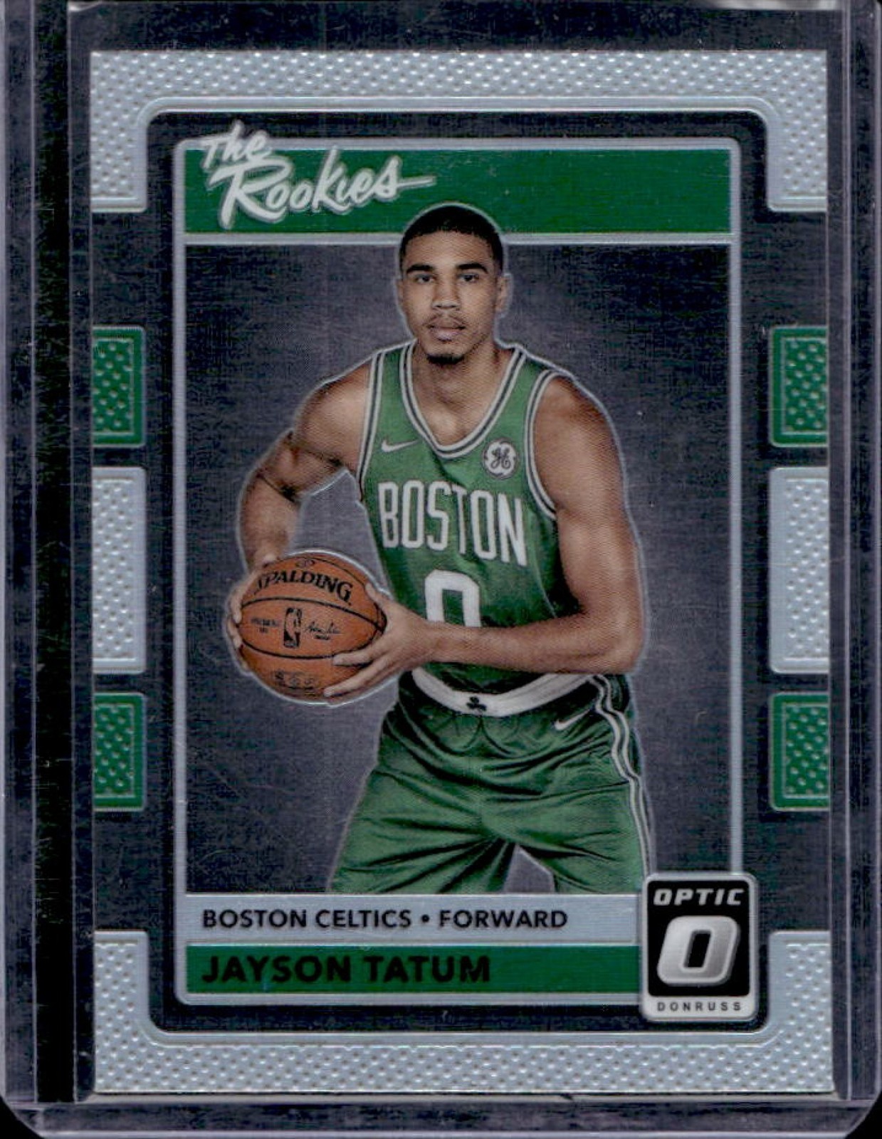 2017-18 Panini Donruss Optic Jayson Tatum The Rookies Holo Rookie RC #3 Celtics