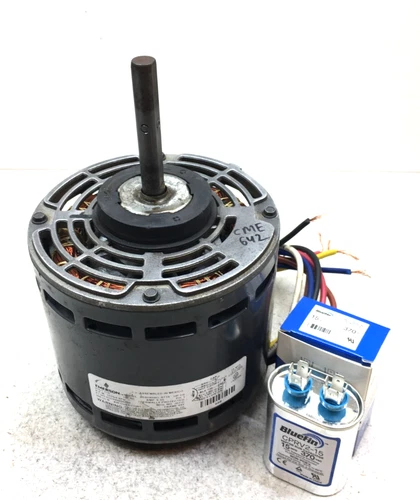 Emerson K55HXHKL-8719 Blower Motor 1/2 HP 1075 RPM 4SPD 1PH 115V used #CME642