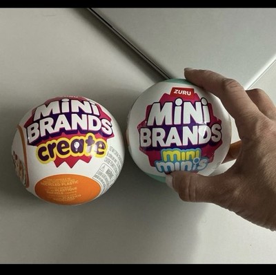 Mini Brands Create and Mini Minis New