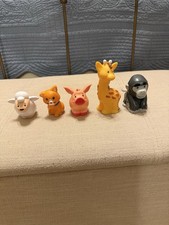 Fisher Price Little People Farm Zoo Animal Lot of 5 Pig Cat Sheep Giraffe