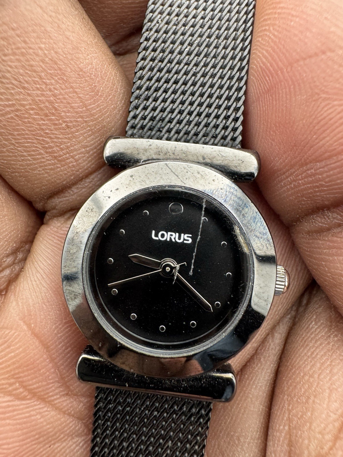 Lorus V501-X407 Black Dial Ladies Watch, new battery fitted in Mid of March image 3