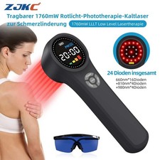 1760mW Red Light Therapy Device Cold Laser LLLT for Back Neck Shoulder Soreness