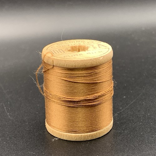 Vtg Silk Thread Belding Corticelli 5430 Silk Fly Tying Thread Wood Sz A 100 yard - Picture 11 of 11