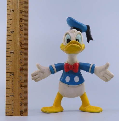 Vintage Donald Duck 5" Bendable Figure 1970's Walt Disney Made in Hong Kong - Picture 2 of 8