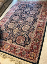 KARASTAN RUG (KAZVAN, KURDISH #559) - WOOL 5'9"x 9" USED BUT VERY GOOD $650 OBO