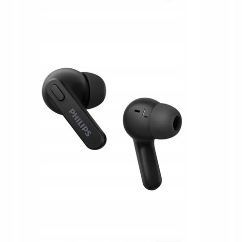 IDEALNE BEZPRZEWODOWE SŁUCHAWKI PHILIPS BLUETOOTH 5.1 CZARNE SŁUCHAWKI DOKUJĄCE - Zdjęcie 4 z 8