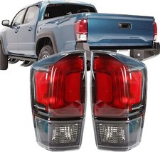 Pair Tail Lights Brake Lamps For 2016-2023 Toyota Tacoma Trd Black Lh Rh Pair Tail Lights Brake Lamps For 2016-2023 Toyota Tacoma Trd Black Lh Rh
