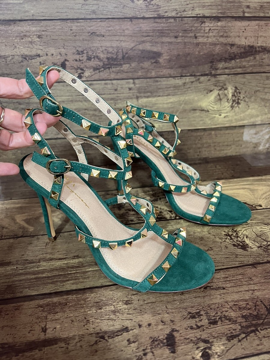 Olive Olivia Women's Green Heels Shoes | eBay