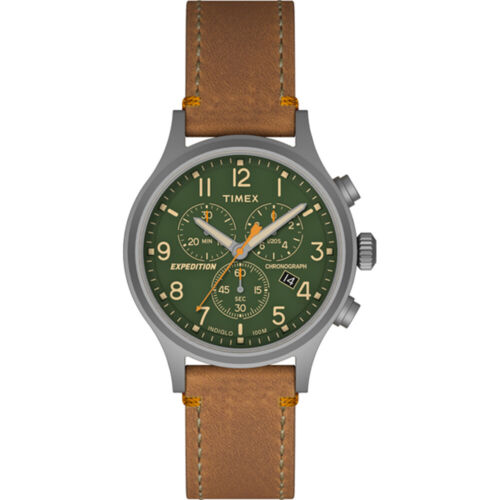 Timex Expedition Scout Chrono Watch - Tan-green TW4B044009J for 