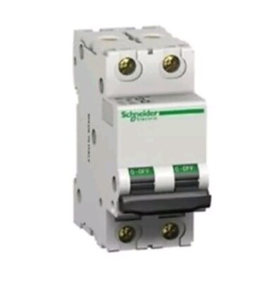 MwSt Inc - Schneider 25653 C60HC201 1 Amp Type C Multi 9 Double Pole MCB (V)