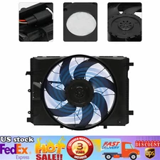 Fit Mercedes-Benz E350 E400 C250 C350 Radiator Cooling Fan Assembly 2049061403!