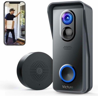 victure wifi video doorbell camera
