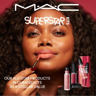 MAC POWDER KISS Duo: BEST SELLERS~ Mull It Over 989 & Fashion