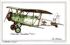 Stearman Speedmail M-2 - 1973 Aviation Postcard - Roy Anderson Art - Varney Air