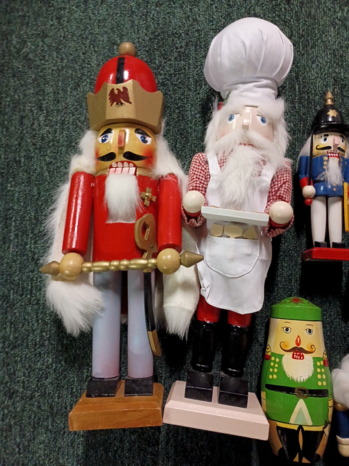 Vintage Nutcracker Lot 90's 00's Christmas Decoration Holiday Russian
